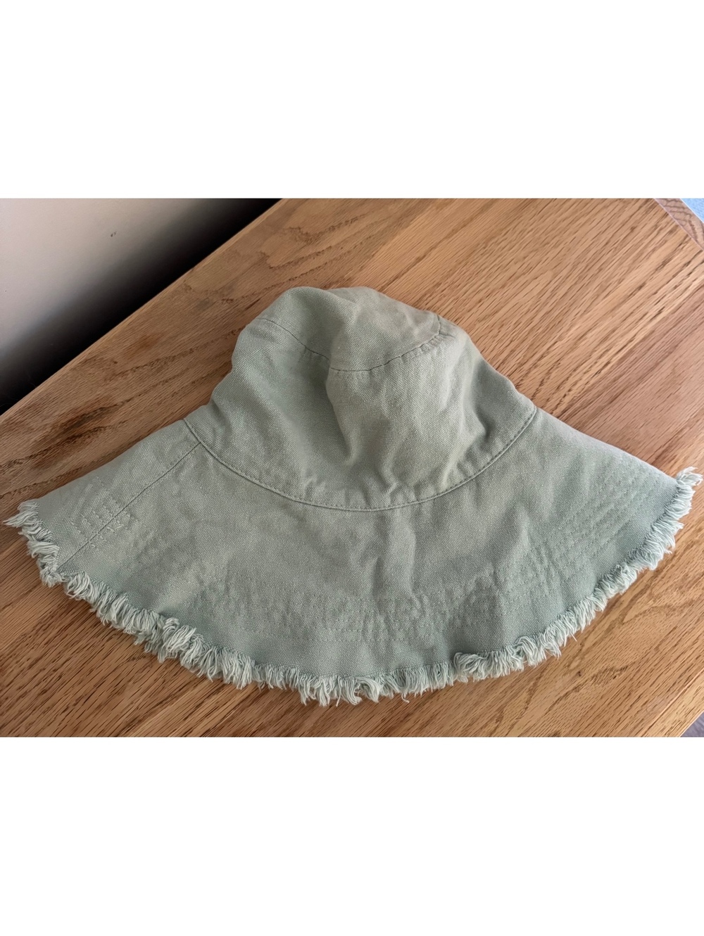 Anthropologie blue/green bucket hat